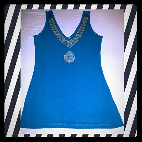 Embellished Tank Top