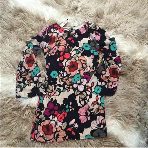 NWT EXPRESS Boho Open Back Dress - Picture 2 of 4