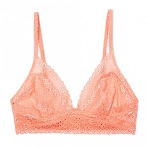 [SM] coral lace bralette from UO