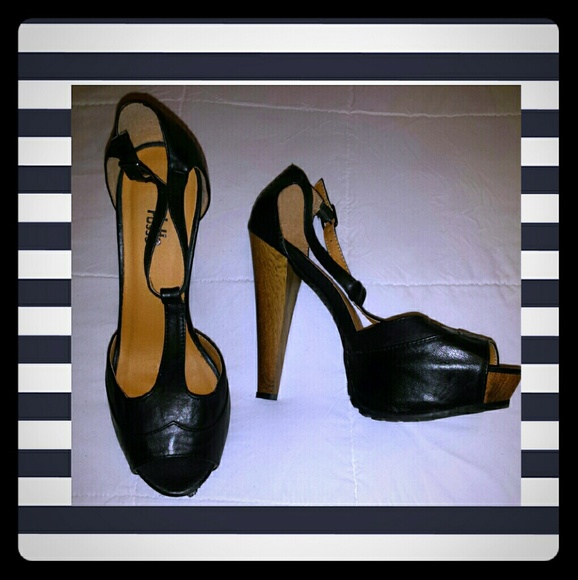 Charlotte Russe Peep Toe Heels