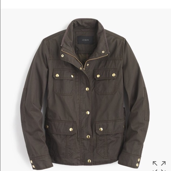 {J. Crew}Retail Downtown Field Jacket Mossy Green