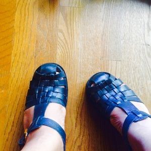 WINDSOR SMITH "Lollipop" Platform sandals SIZE 7