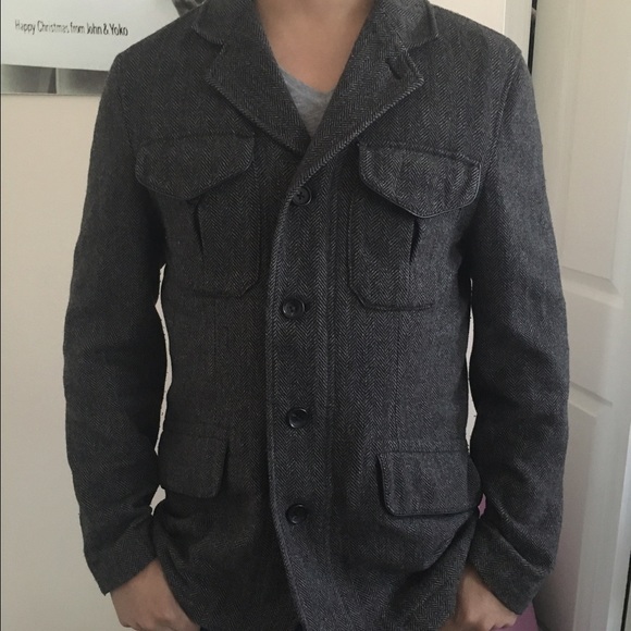 Men's gray jacket