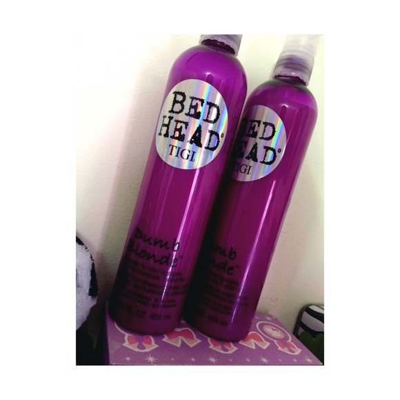BEDHEAD dumb blonde shampoo bundle