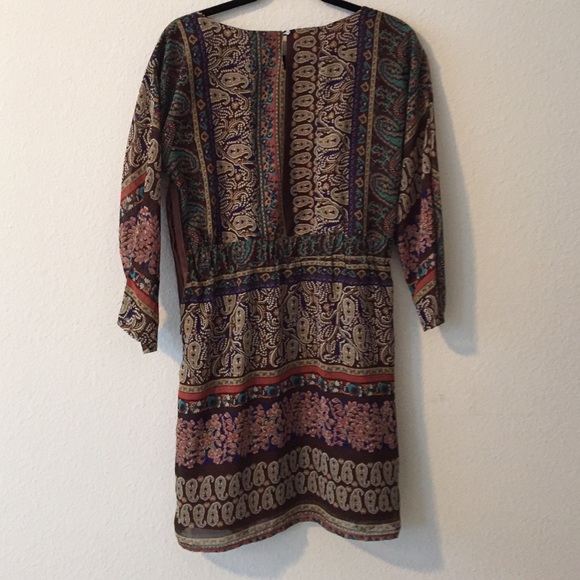 Structured Pattern Dress - Picture 2 of 4