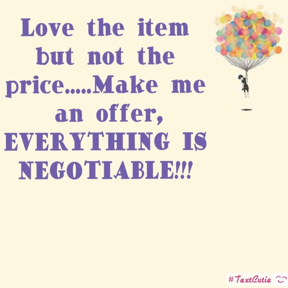 Make me an offer-Please no low balls 😊