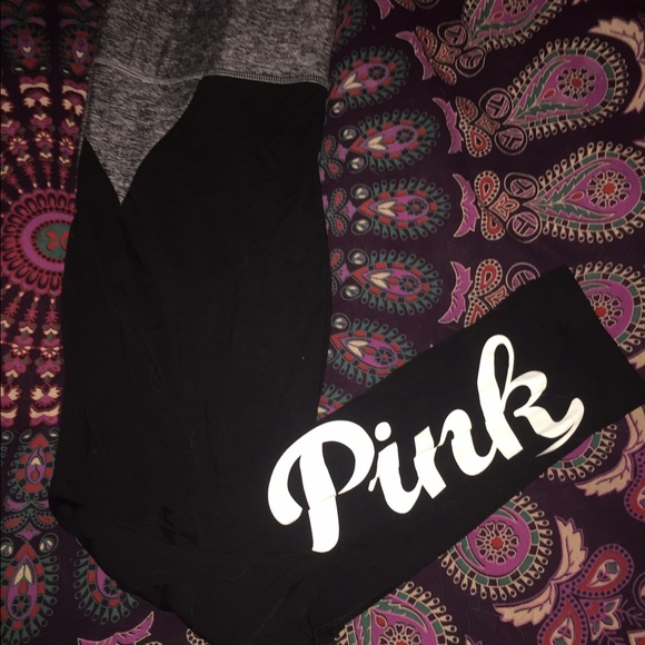 Never worn pink leggings!