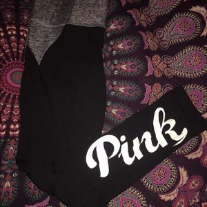 Never worn pink leggings!