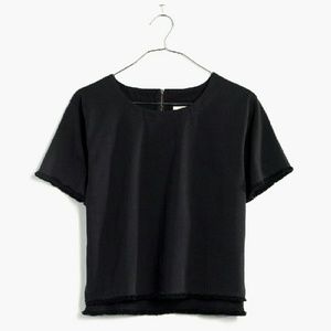 Madewell Fringed Crop Top
