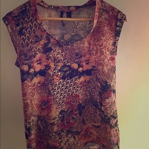 Mango patterned top!