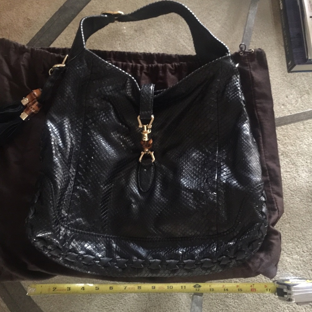 Gucci Authentic Python Purse. - image 6
