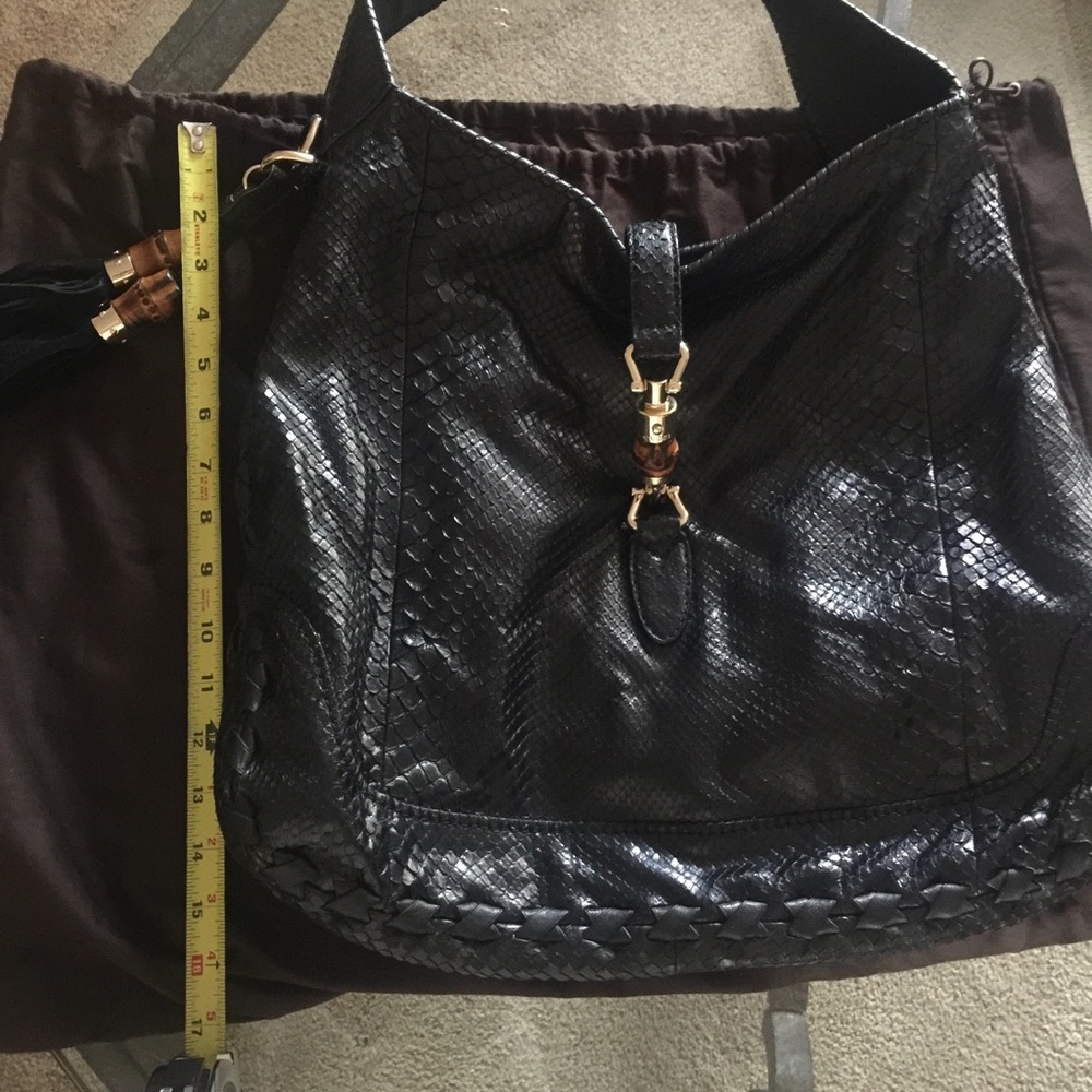 Gucci Authentic Python Purse. - image 7