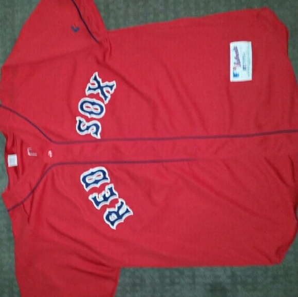 majestic Tops - Majestic Boston Red Sox Nomar Garciaparra