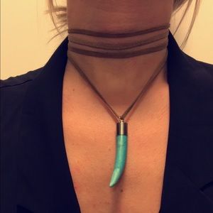 Coachella turquoise horn