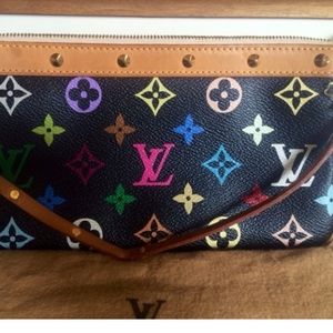 Authentic Louis Vuitton murakami pouchette