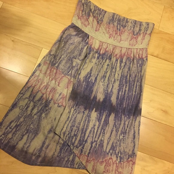 Hurley Tiedye strapless sun dress