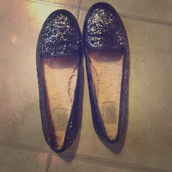 Sparkly UGG slippers