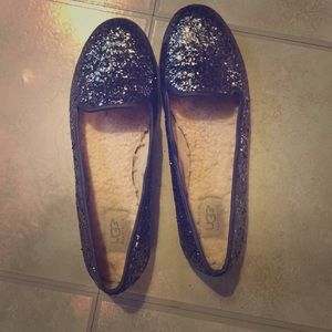 Sparkly UGG slippers