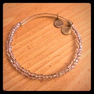 Alex & Ani pink beaded bangle