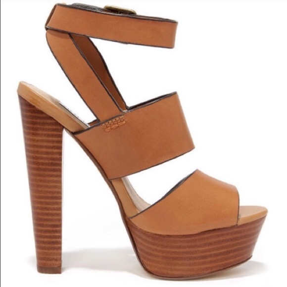 Steve Madden Shoes - SALE Steve Madden Dezzzy - Leather Ankle Strap