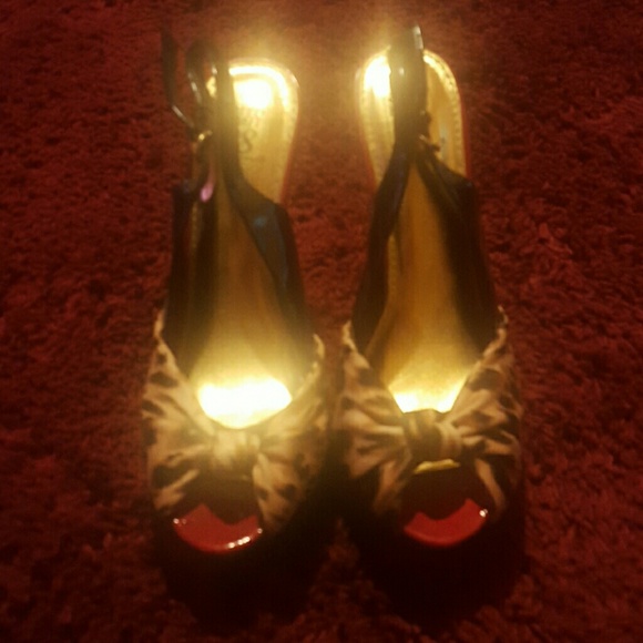 Leopard heels - Picture 1 of 3