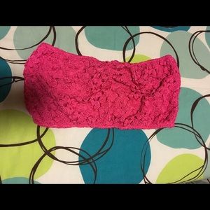 Crochet knit festival top/bandeau