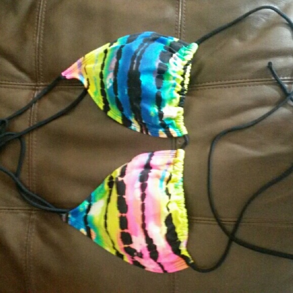 OP tye dyed x-large bikini top