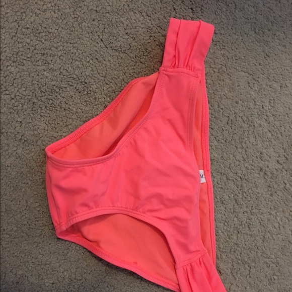 Coral color bikini bottoms - Picture 2 of 2