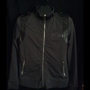 Bcbg, dark gray, jacket, medium