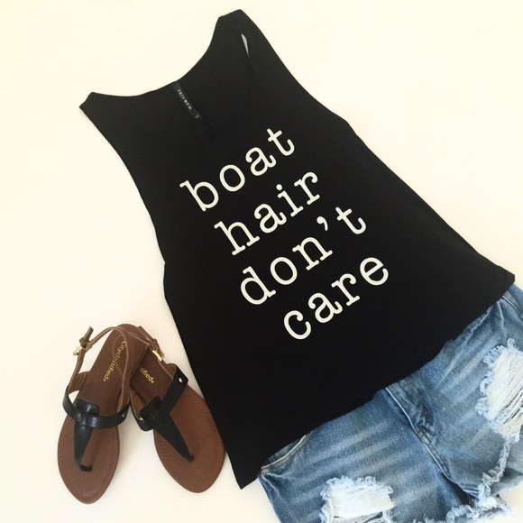 Boat Hair Don't Care top - Picture 1 of 3