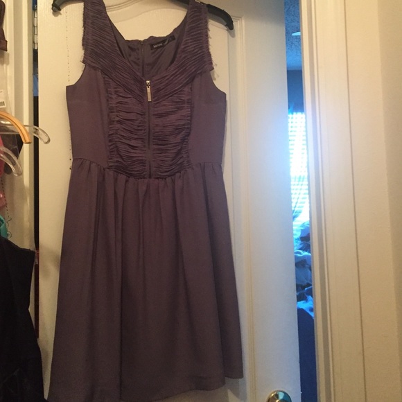 Chiffon Purple Dress