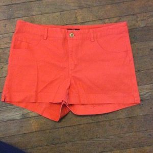 H&M orange shorts