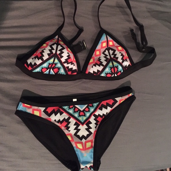 Brand new two piece swim suit!!! Never worn!