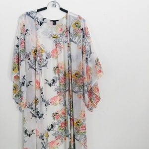 Forever 21 Floral Kimono