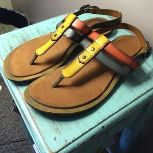 Women's Clarks leather sandals