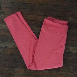 Fabletics salmon leggings