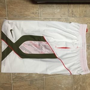 Nike Basketball Shorts Sri-fit mens sz XL white