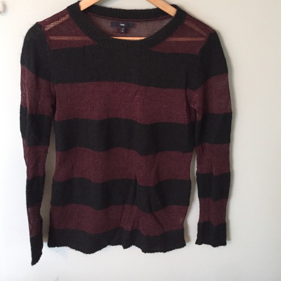 Striped gap sweater