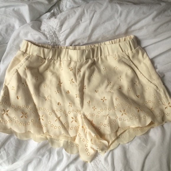 Scalloped Shorts
