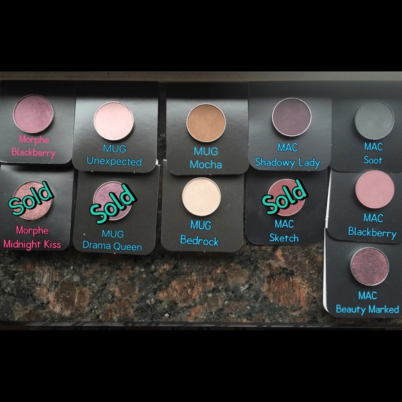 ***FIRM*** Morphe, MUG, Mac shadows