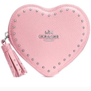 Coach Heart Coin Purse