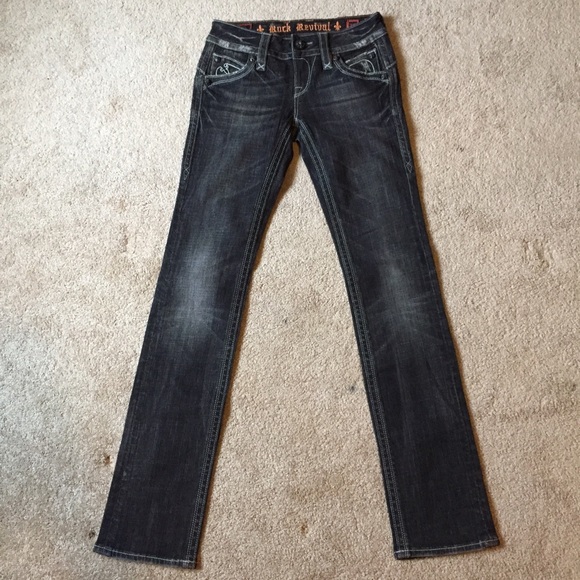 NEW Rock Revival Chrissie Boot Jeans - Picture 2 of 3