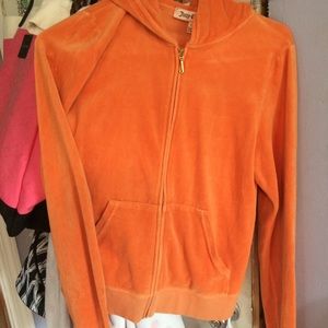 Juicy Couture orange track jacket
