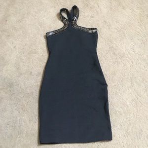 Black cocktail dress