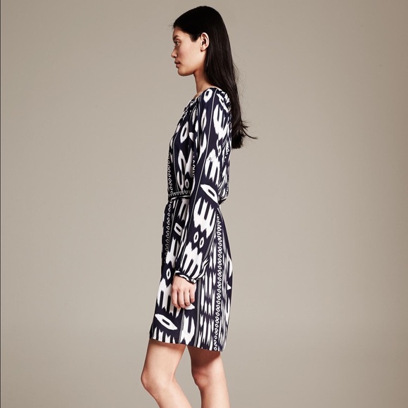 Banana republic Ikat print shirt dress - Picture 3 of 4