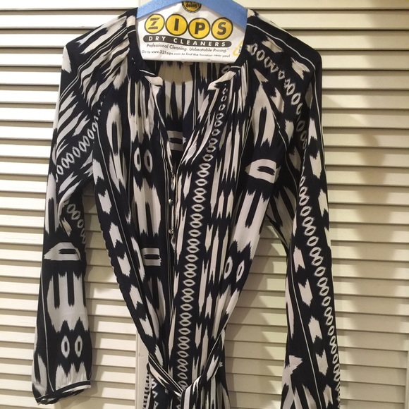 Banana republic Ikat print shirt dress - Picture 2 of 4