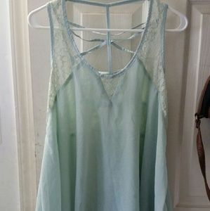 Light Teal Tank Top