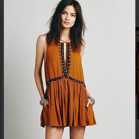 Free People Boho Festival Romper