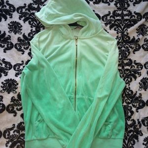 Ombre juicy couture zip up
