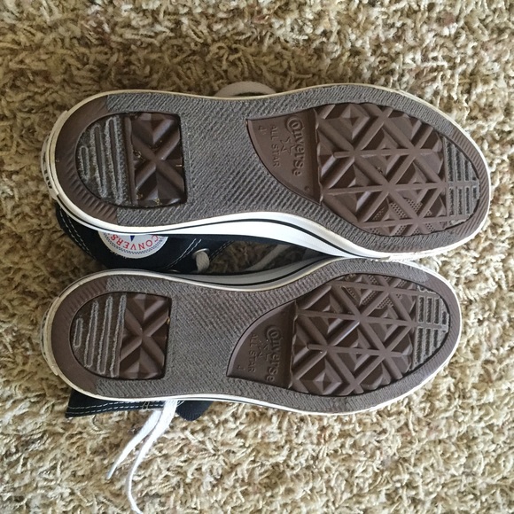 Sold! 😊Black Hightop Converse ✌🏻️ - Picture 4 of 4